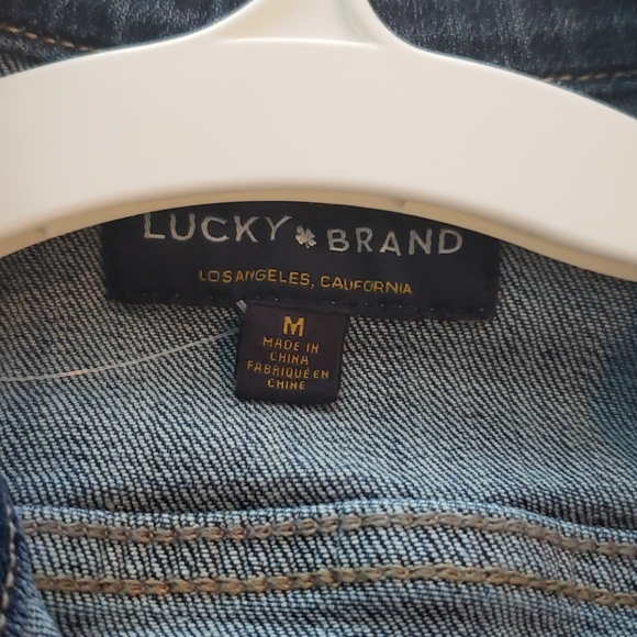 Lucky Brand Tomboy Trucker Jean Jacket - Picture 3 of 7